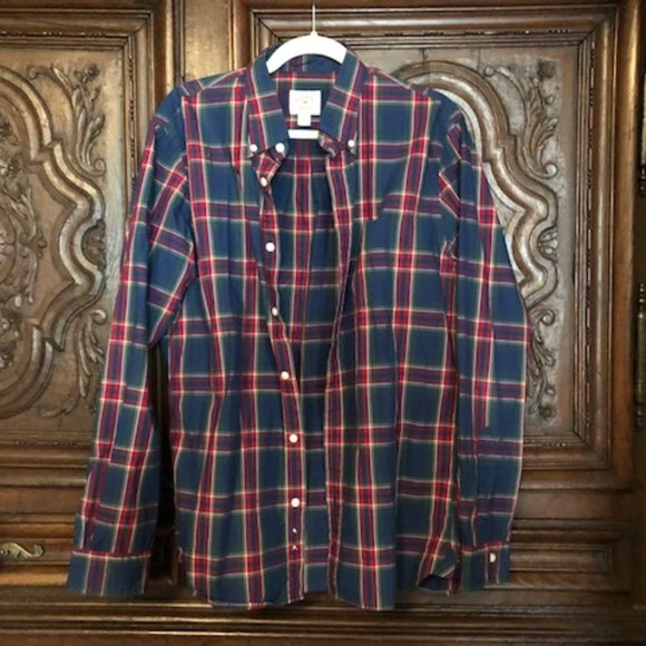 Brooks Brothers Red Fleece 100% Cotton Button down - Picture 1 of 3